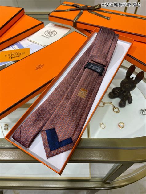 replica hermes tie